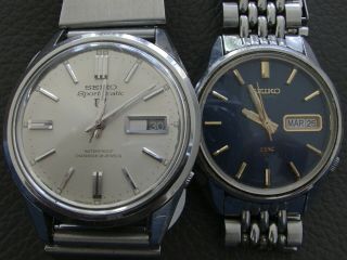 Seiko Automatics For The Collector,  1 - With 2 - Color Blue Dial