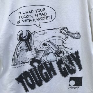 Vintage 90s The Jerky Boys Promo T - Shirt Rare Version Mens L Single Stitch