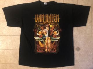 Van Halen 2012 Tour T - Shirt Size Xl Purchased In Washington D.  C.  Unworn