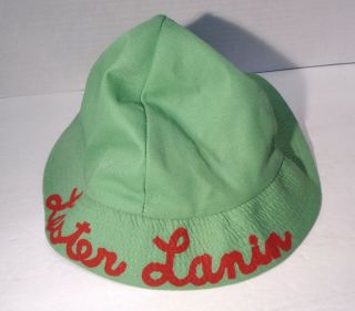 Lester Lanin Orchestra Green With Red Lettering Souvenir Hat