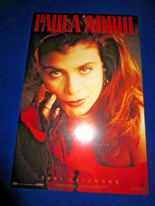 Paula Abdul Music Star 1991 Photo Calendar