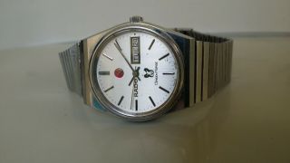 Rado green horse automatic day/date all stainless steel wristwatch for men ' s 4