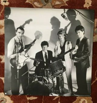Talking Heads On Sire Records Rare Promotional Poster From 1986