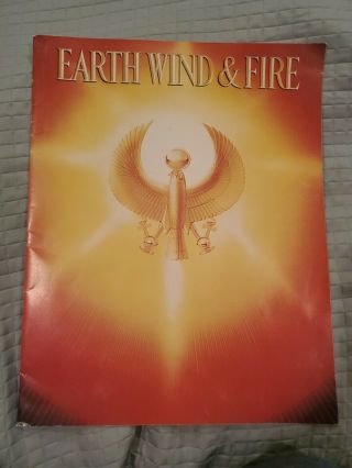 Earth Wind & Fire 1979 I Am Concert Tour Souvenir Program Maurice White,  Stub
