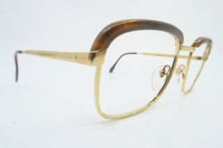 Vintage 60s Gold Filled Jullien Eyeglasses Frames Mod York Size 50 - 22 France