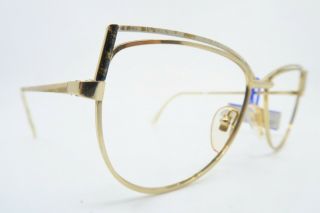Vintage Morel Eyeglasses Frames Model 1503,  Col 873 Size 54 - 17 Nos France