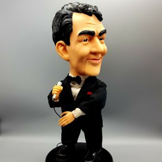 18 " Dean Martin Animated Singing & Moving Doll,  Gemmy 2002 Dead For Parts/repair