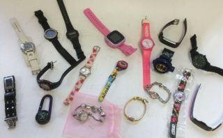 Spare And Repair Approx 18 Watches Bundle Mixed (ladies,  Kids) - Some