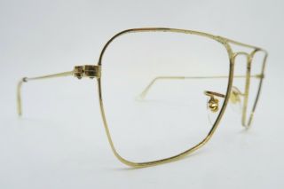 Vintage B&l Ray Ban Caravan Eyeglasses Frames 52 - 16 Made In Usa