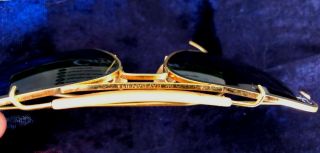 Very Rare,  Vintage Ray Ban Sunglasses Aviator Type,  Green 58 Mm Lens,  Usa Made