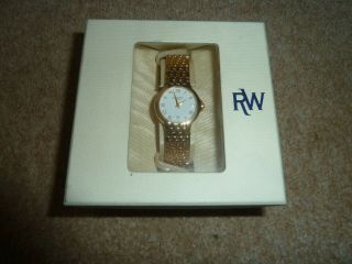 Raymond Weil Ladies Gold Bracelet Quartz Watch Bnib