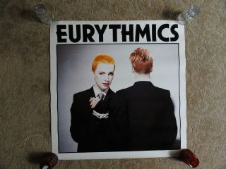 Eurythmics Sweet Dreams Rare Rca Promo Poster 1983 22 " X 22 "