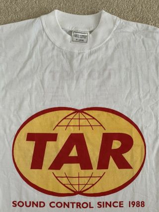 TAR t - shirt 1993 vtg TOAST tour Pegboy Jesus Lizard AMREP Jawbox Shellac Helmet 2