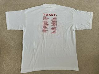 TAR t - shirt 1993 vtg TOAST tour Pegboy Jesus Lizard AMREP Jawbox Shellac Helmet 3