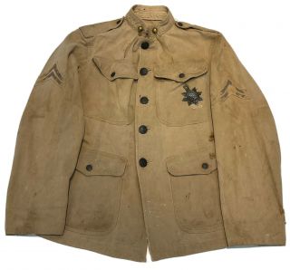 1898 Spanish - American War Infantry U.  S.  Army Military Summer Khaki Uniform