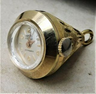 C1960s Pendant Fob Watch Wristwatch Vintage Antique Mortima