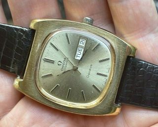 1973 Omega Geneve Automatic Ref 166.  0188 Cal 1022 36mm Vintage Day Date