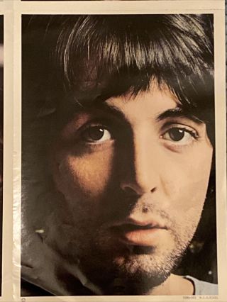 Vintage Beatles Perforated Poster Photos From the White Album SWBO 101 MIC 61421 3