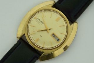 Vintage Seiko Automatic 17 Jewels 7006 - 7029 Day/date Men 
