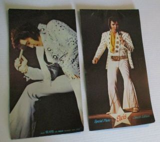 2 Vintage 1973 Elvis Presley Special Photo Concert Edition Booklets Rca Promo