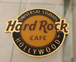 Hard Rock Cafe Universal Studios Hollywood Classic Logo Magnet Not Bottle Opener