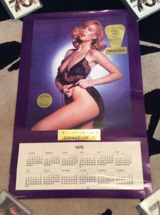 Deborah Gray RCA GOLD PROMO Poster 1978 Calendar Number 96 Bikini TV Week ROLLED 2