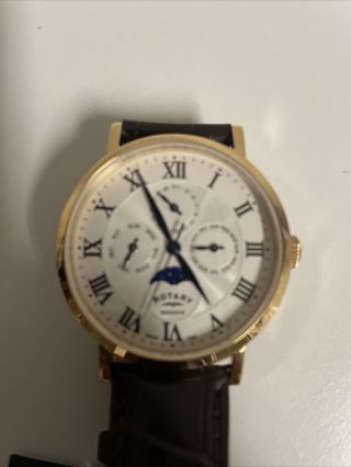 Rotary Gents Windsor Moonphase Watch GS05328/01 2