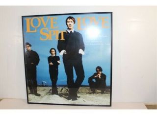 Rare 1994 “love Spit Love” Album Promotion Poster Psychedelic Furs Lead