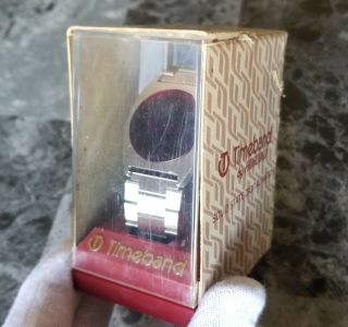 Vintage 1976 Timeband by Fairchild Men ' s LED Watch 35mm RTW 3