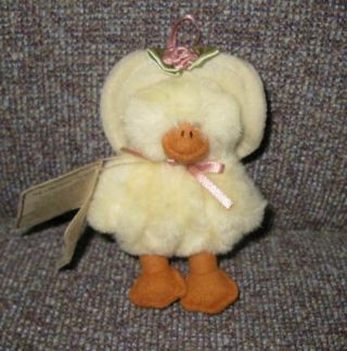 Boyds Bears Rare Plush Tillie The Duck Ornament W/tags
