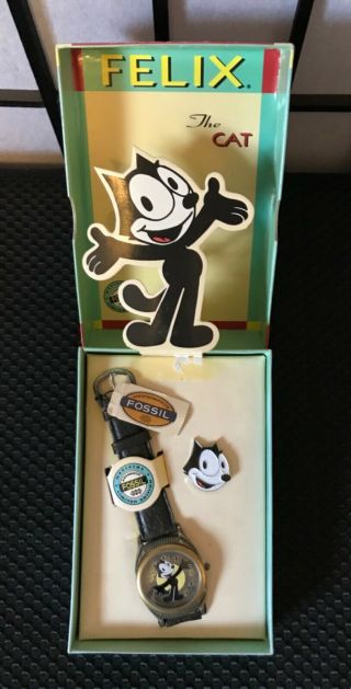 Felix The Cat Authentic Fossil Limited Edition Collector 
