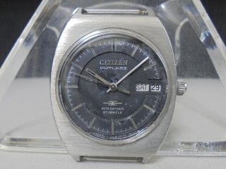 Vintage 1969 Citizen Automatic Watch [cutlass] 27 Jewels Auto Day Date