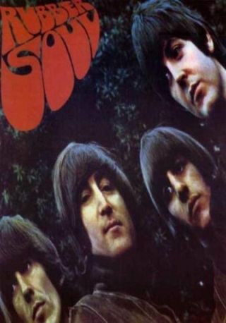 The Beatles Rubber Soul Album Cover Poster 24x34