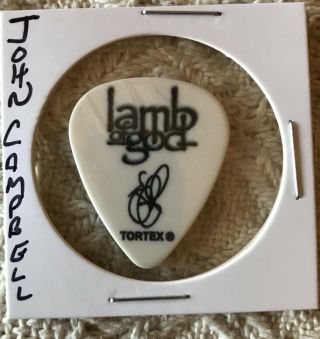 Lamb Of God - John Campbell 2017 Tour Guitar Pick