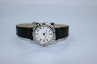 Ladies Tiffany & Co Portfolio Silver Stainless Steel Watch Battery