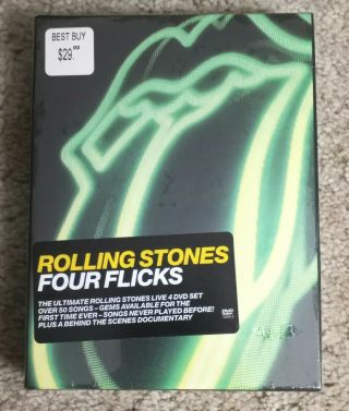 Rolling Stones Four Licks 4 Dvd Set