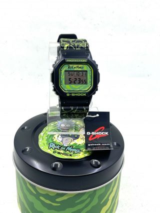 Casio G - Shock Dw5600rm21 - 1 Rick And Morty Limited Edition