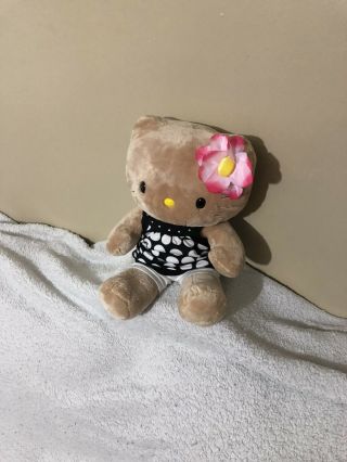 Build A Bear Sunkissed Tan Hello Kitty Tropical Hawaiian Flower Bab