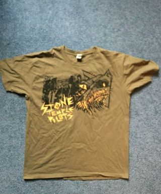 Stone Temple Pilots 2008 Vintage T Shirt L Large Concert Band Tour Shirt