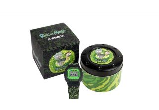 Casio G - Shock Rick And Morty Limited Edition Adult Swim Dw5600rm21 - 1