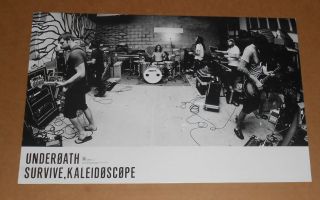 Under Oath Survive,  Kaleidoscope Poster 2 - Sided Promo 2008 12x18