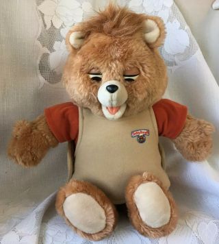 Vintage Teddy Ruxpin Bear 1985 Worlds Of Wonder Bear Only