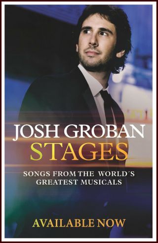 Josh Groban Stages Ltd Ed Rare Tour Poster Display,  Bonus Pop Rock Poster