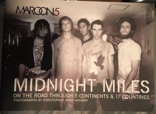 Maroon 5 Minutes To Midnight: Scrapbook (2006) Rare Adam Levine