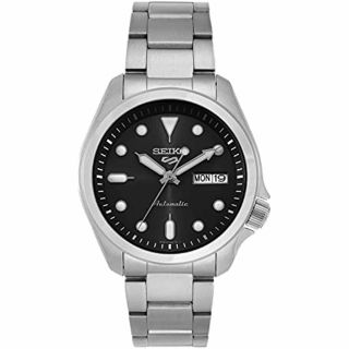 Seiko 5 Sports Automatic Stainless Steel Wrist Watch Srpe55k1