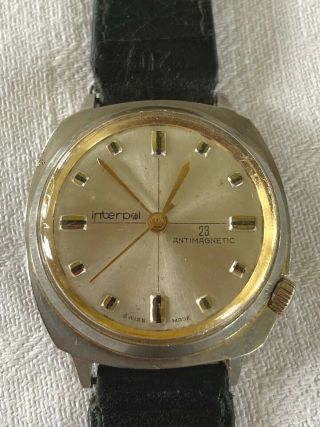 Interpol (oberon Watch Co. ) Mechanical Watch