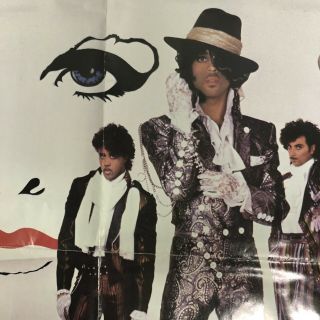 Vintage PRINCE And The Revolution Poster From 1984 Warner Bros Records 22x28 2