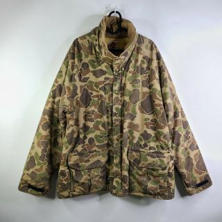 Vintage Columbia Camo Thinsulate 3m Hunting Fishing Outdoor Jacket Size Xxl