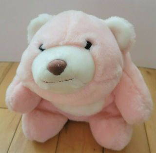 Vintage Gund Pink Snuffles Bear Plush Stuffed Animal 1980 Made In Korea 10 "