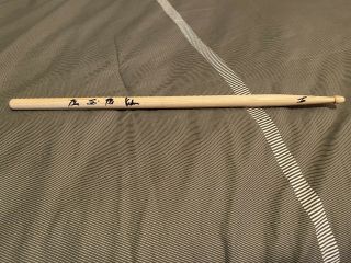 Breaking Benjamin Signed Autographed Vic Firth Drum Stick From Concert